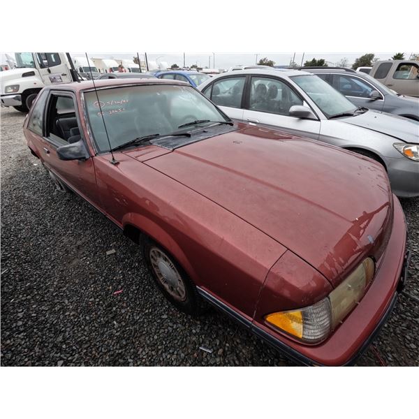 FORD MUSTANG 1988 T-DONATION