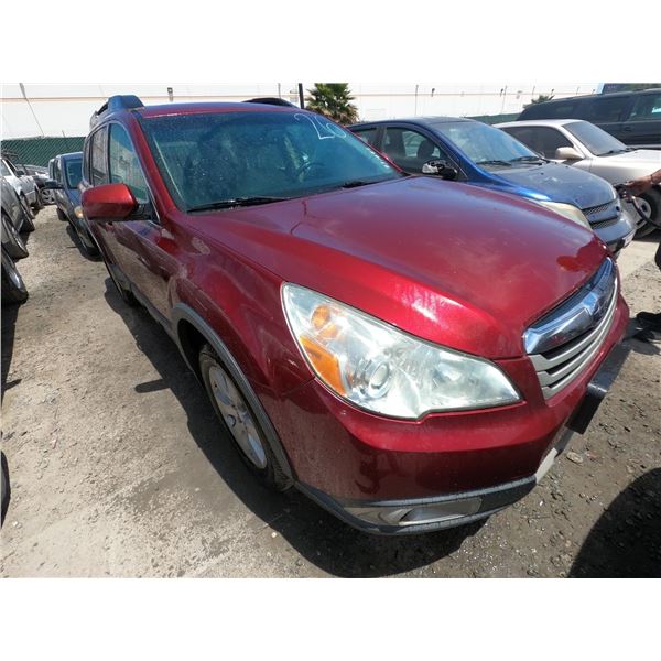 SUBARU OUTBACK 2011 T-DONATION