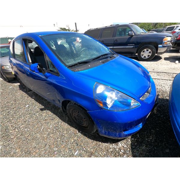 HONDA FIT 2008 O/S T-DONATION