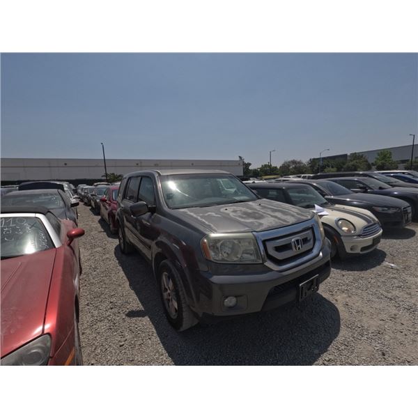 HONDA PILOT 2011 T-2 DAYS