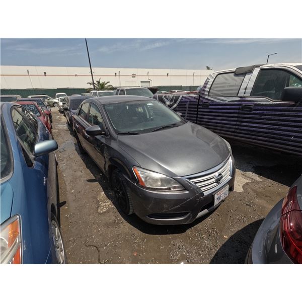 NISSAN SENTRA 2015 T/REPO