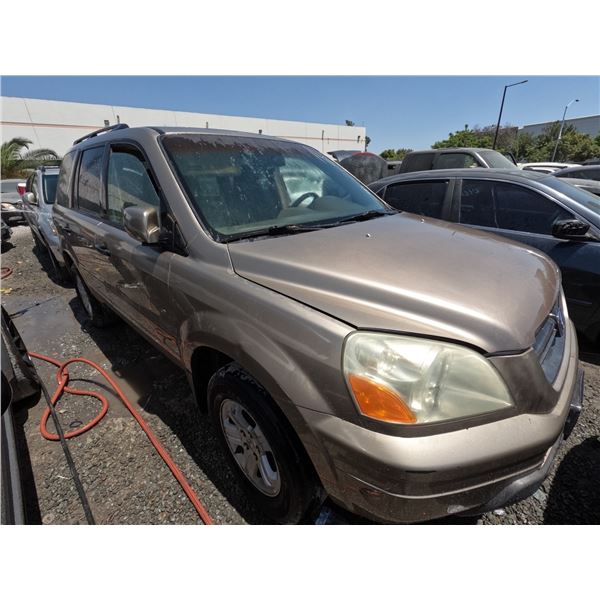 HONDA PILOT 2005 ADT-DONATION