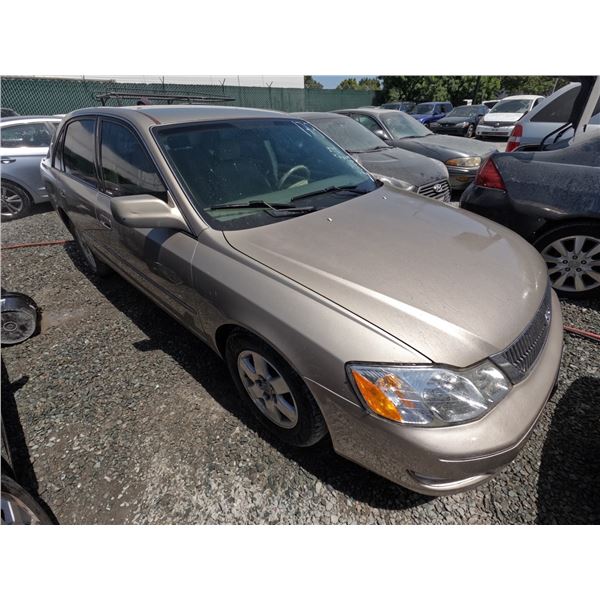 TOYOTA AVALON 2000 T-DONATION