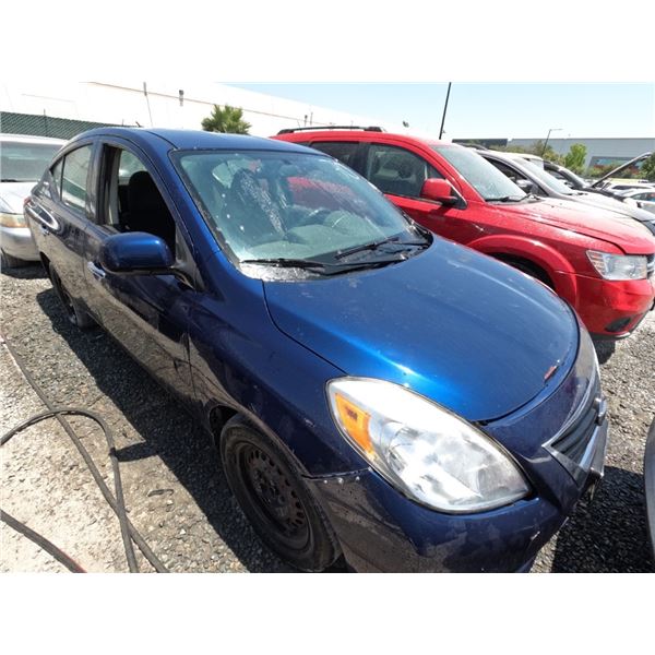 NISSAN VERSA 2014 T