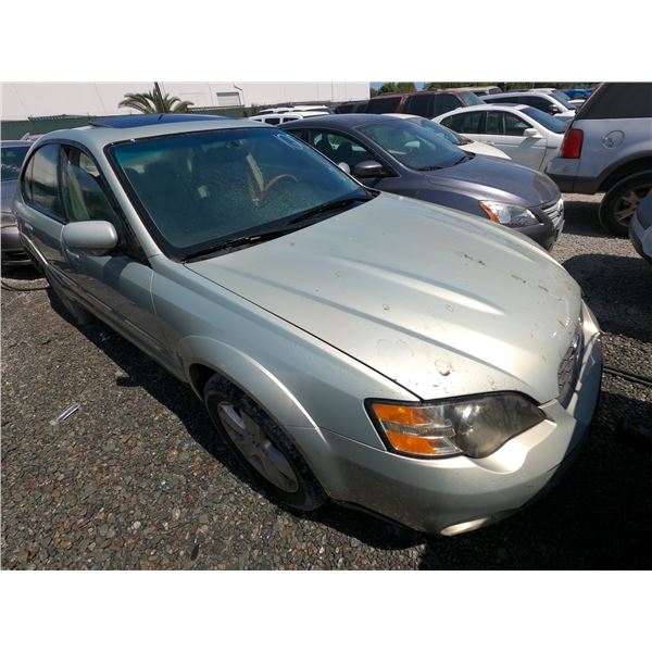 SUBARU OUTBACK 2005 T-DONATION