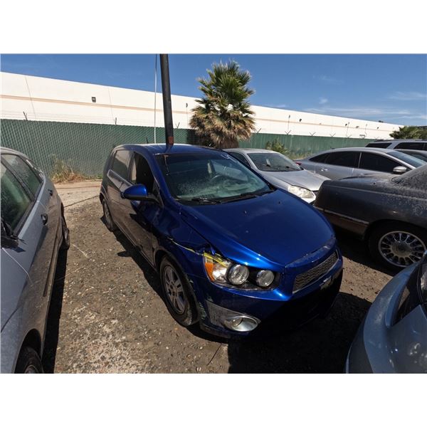 CHEVROLET SONIC 2013 T