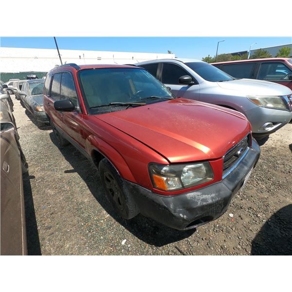 SUBARU FORESTER 2003 T-DONATION