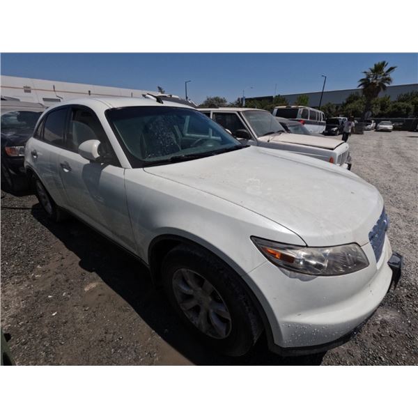 INFINITI FX35 2003 ADT-DONATION