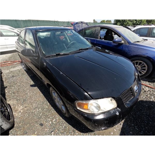NISSAN SENTRA 2005 SALV T/DONATION