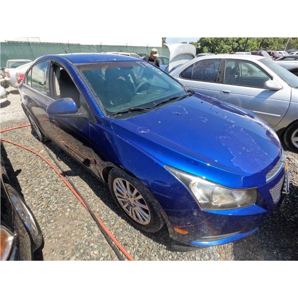 CHEVROLET CRUZE 2012 T-DONATION
