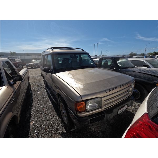 LAND ROVER DISCOVERY 1997 SALV T/DONATION