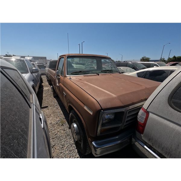 FORD F250 1986 T-DONATION