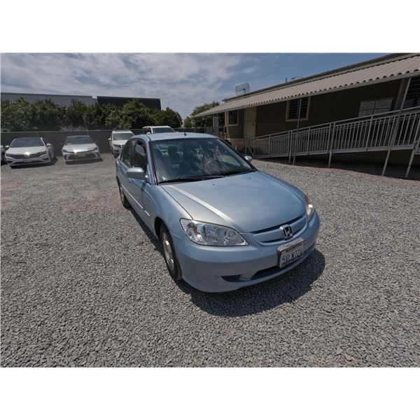 HONDA CIVIC 2005 T-SMOG