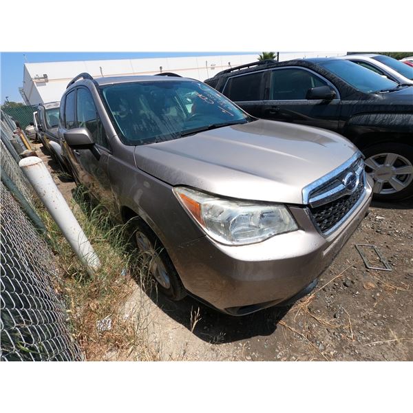 SUBARU FORESTER 2015 T-DONATION