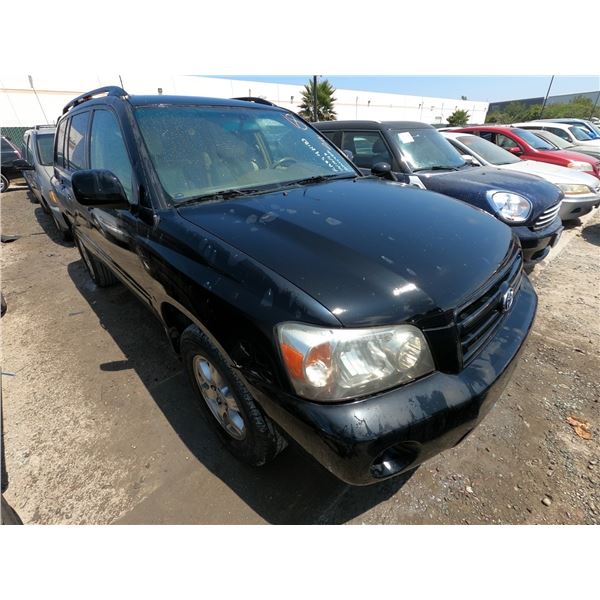 TOYOTA HIGHLANDER 2004 T-DONATION