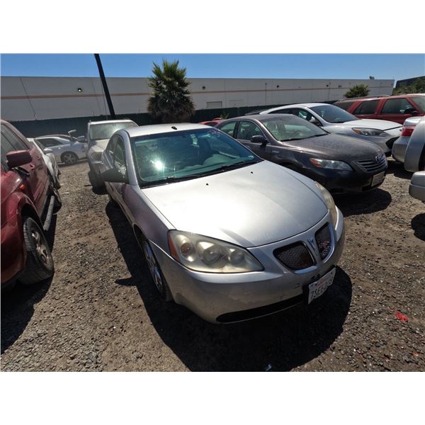 PONTIAC G6 2008 T-2 DAYS