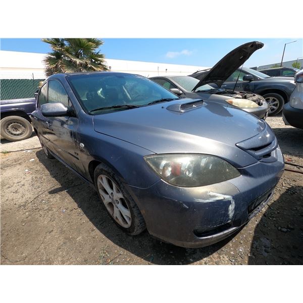 MAZDA MAZDA3 2007 SALV T/DONATION