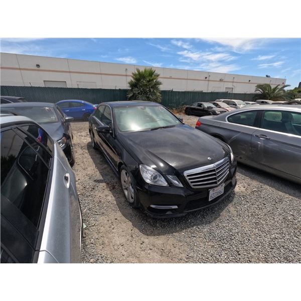 MERCEDES E CLASS 2013 T