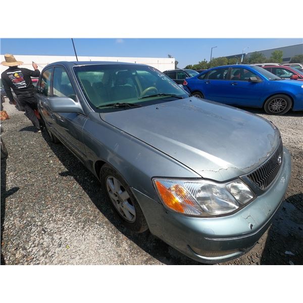 TOYOTA AVALON 2000 O/S T-DONATION