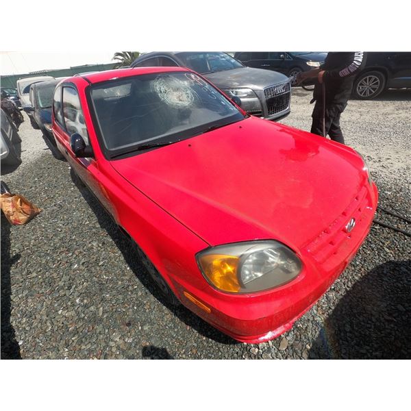HYUNDAI ACCENT 2003 T-DONATION
