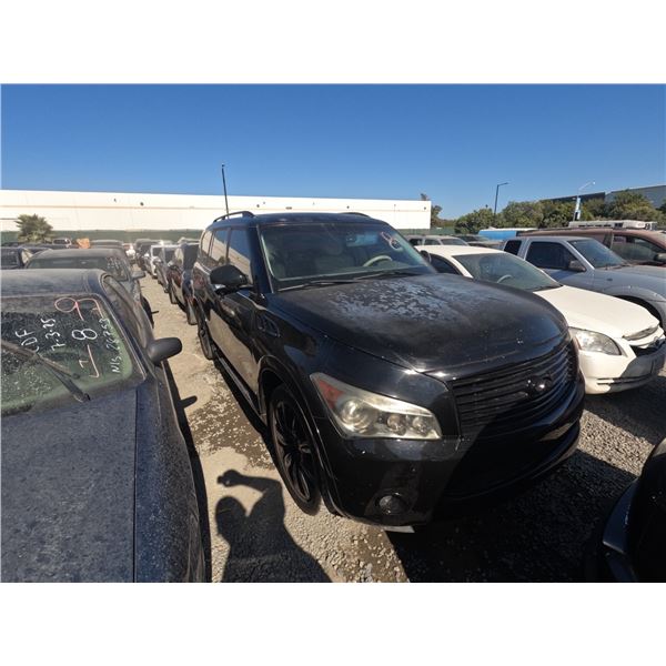 INFINITI QX56 2012 O/S-T REPO