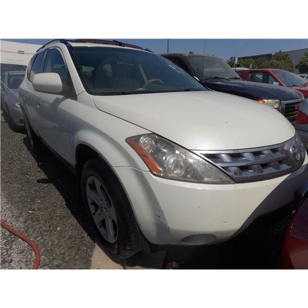 NISSAN MURANO 2005 T/DON/SMOG