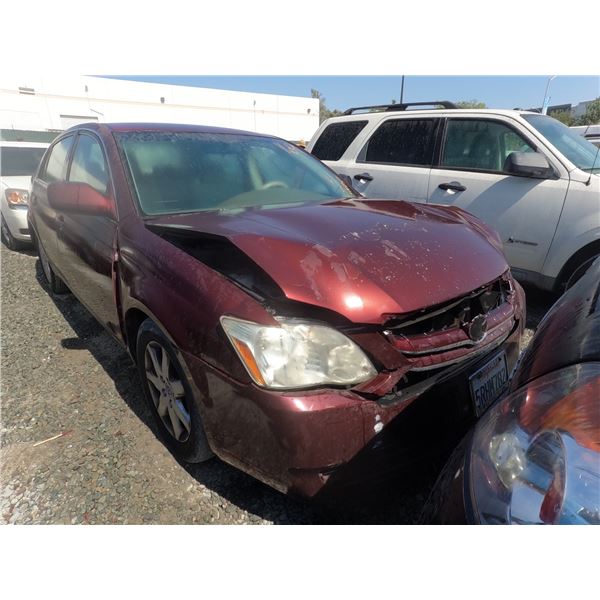 TOYOTA AVALON 2005 T-DONATION