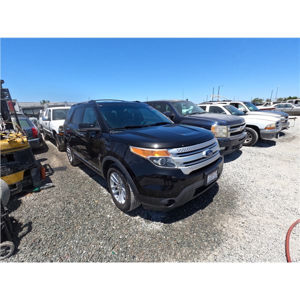 FORD EXPLORER 2013 ADT-DONATION