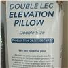 Image 2 : All Set Health Double Leg Elevation Pillow - Double Size