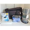 Image 1 : Woods Lighting Timer + Lot of New DVD+R Discs + Carrying Bag