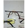 Image 6 : Lot of 7 Vintage Eyeglass Frames + 2 Sets of Flasies