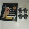 Image 5 : Piar of 4 Premium Grip Dog Socks + Dog Paw Pad Protection
