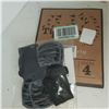 Image 6 : Piar of 4 Premium Grip Dog Socks + Dog Paw Pad Protection