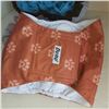 Image 2 : Dog Muffle Food Puzzle Mat + 3 New Reusable Dog Diapers