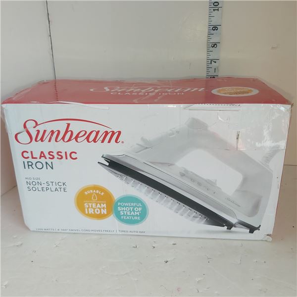 Sunbeam Classic Iron - Mid Size Non-Stick