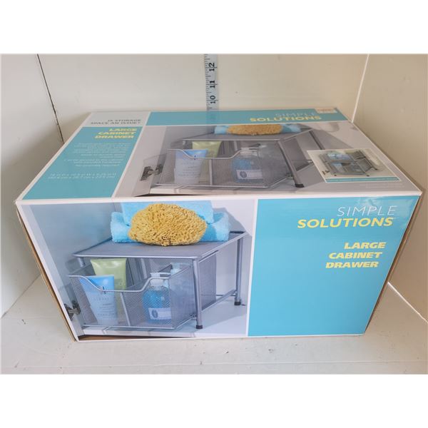 Simple Solution Large Cabinet Drawer Metal