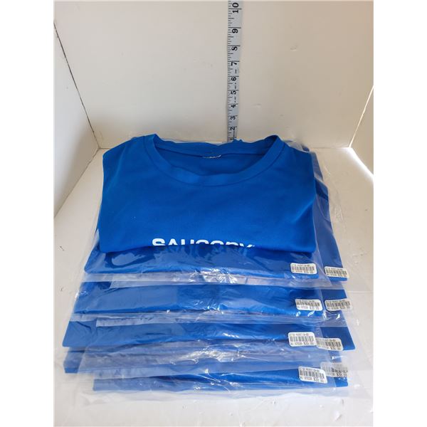 Lot of New Saucony Running Room Progrid Omni 6 Shirts