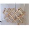Image 4 : Ikea Collapsible Wooden Wine or Bottle Rack