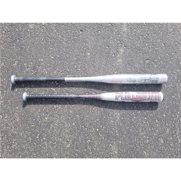 Lot of 2 Estate Aluminum Baseball Bats