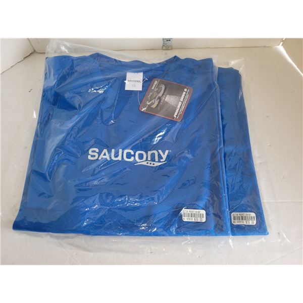 Lot of New Saucony Running Room Progrid Omni 2 Shirts