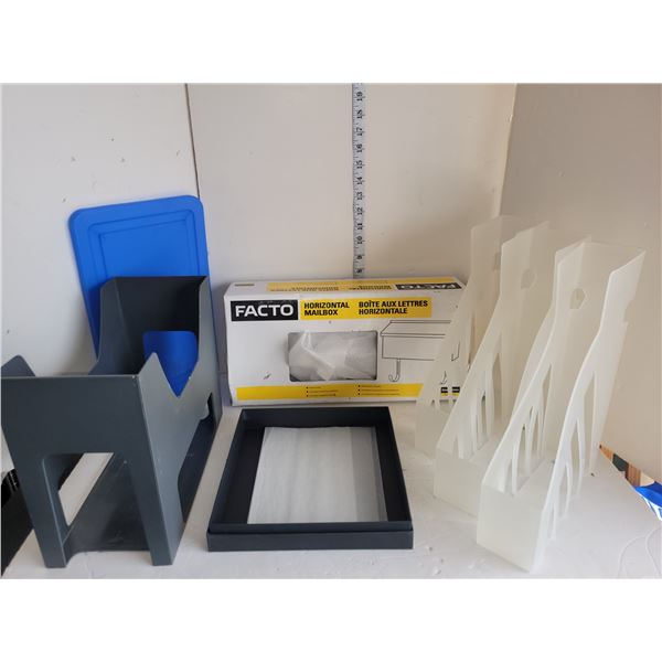 Stationary and New Mailbox Lot