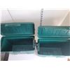 Image 3 : Lot of 3 Locking Office Totes