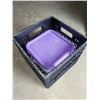 Image 4 : Milk Crate & Tub1/2 Full of Wood Screws