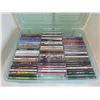 Image 1 : Locking Plastic Tote with Various CD's