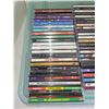 Image 2 : Locking Plastic Tote with Various CD's