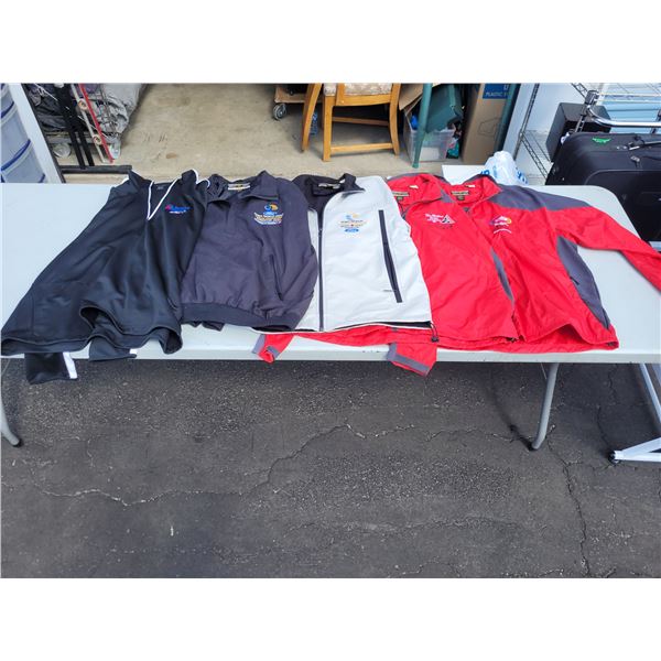 Lot of 4 Mens Time Hortons Brier Jackets - Various Sizes