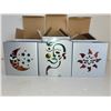 Image 1 : Lot of 3 Kenhaven Club Silhouette Candles & Holders