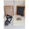 Image 2 : Cross Stitch Kit (3 in 1), Clamp On Desk Light + 2 Framed Cross Stitch Picures