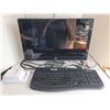Image 1 : Monitor, Keyboard, Lot of Notepads