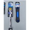 Image 3 : Lot of 4 New Tools - Milwakee 7 in 1, Mastercraft Rachet & Gear Wrench & Mastercraft Hex Key Set +